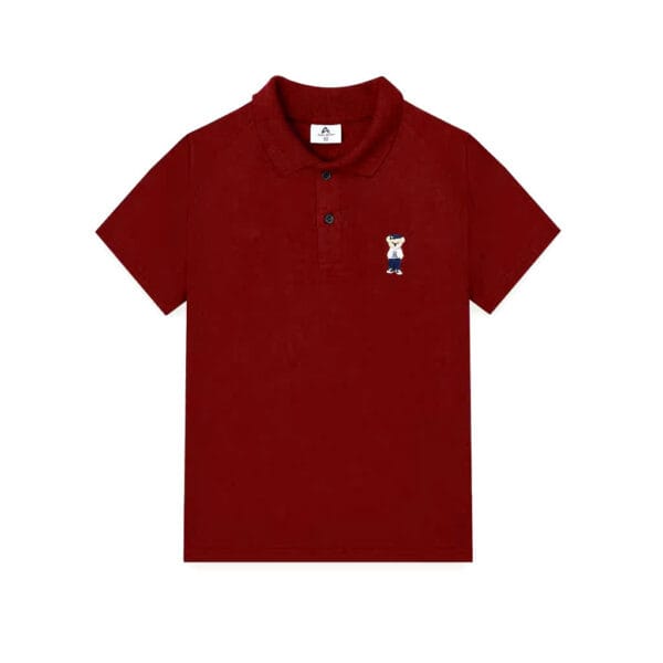 Áo polo unisex amee bear thêu