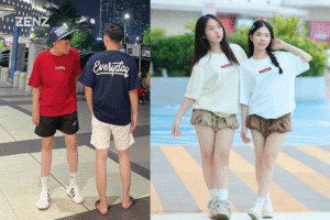 2 Mẫu áo phông độc lạ bạn đã biết chưa? 2 Hình 1: Áo phông Everyday và Áo phông Daivez