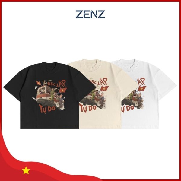 Áo Phông "Độc Lập - Tự Do" - ZenZ Việt Nam
